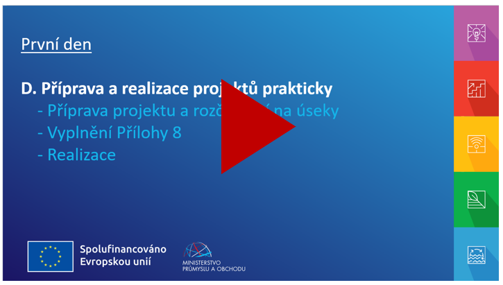 Příprava projektů prakticky